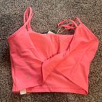 Halara Pink  Cropped Tank Photo 2