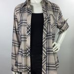 Doe & Rae  Plaid Button Up Top Size S Photo 13