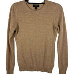 Charter Club  100% Cashmere Sweater Tan‎ Womens Size S Crewneck Pullover Neutral Photo 0