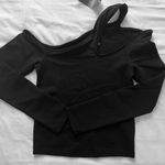 Abercrombie & Fitch Long Sleeved Elevated Off The Shoulder Top Photo 1