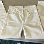 AGOLDE  Premium White Skinny Raw Distressed Hem Style A018-1013 Size 26 Photo 7