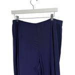 Chico's  Easywear Purple Pull On Slinky Pants Travel Work Womens 3 Short US XL Photo 1