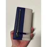 Kate Spade Staci Large Slim Bifold Wallet‎ Purple Womens Leather Photo 2