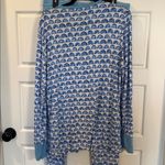 Little Sleepies Women’s Pajama set in Blue Rainbows large Photo 2