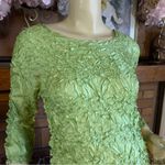 ORIGAMI MAGIC SCARF GREEN EXPANDING SHIRT (S Photo 6