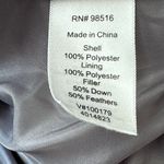 Coldwater Creek  Vest Womens‎ Gray Down Ski Puffer Winter M 10-12 Outerwear Photo 7