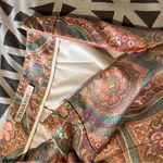 TEHAMA Pink Multicolor Paisley‎ Print Mini A Photo 10