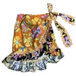 Acacia Swimwear New CeliaB Acacia Ruffle Floral Mini Skirt Photo 5