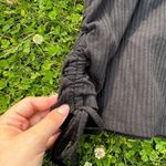 Hurley NWT Womens Beach Logo Drawstring Tank Top, Black Photo 3