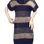 Say What? Say What Striped Turtleneck Sweater Dress M Photo 0