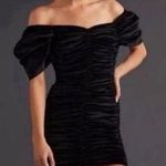 Hutch COPY - Anthro. brand velvet ruched puff sleeve cocktail dress New in pack… Photo 0