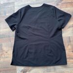 FIGS  Technical Collection Black Scrub Top Size Large Doctor Medical Nurse MD Photo 1
