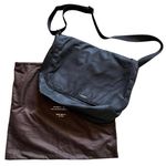 Kate Spade Black Nylon Adjustable Strap Messenger Bag Flap Closure Y2K Style Photo 0