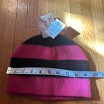 Betsey Johnson Y2K Stiped Lambswool Beanie, NWT Photo 1