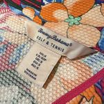 Tommy Bahama Golf Tennis Quarter Zip Pullover Top Small Tropical Floral Pink Photo 6