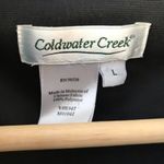 Coldwater Creek colorblock zip front performance wear track jacket large Photo 4