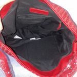 Red Woven Lulu Dharma Bucket Bag Purse & Dust Bag Photo 10