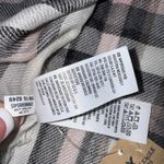 American Eagle Outfitters Scarf Black White Plaid Oversized Acrylic Scarf NWT Photo 5