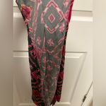 ***Rujuta Sheth Anthro Marie Cinched Caftan/Kaftan Pink Rose Diamond Print Dress Size undefined Photo 3