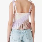Lucky Brand Eyelet Tie-Dyed Cotton Corset Top, Size XXL New w/Tag Photo 13