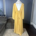 Women’s Full Length Long Sleeve Chiffon V Photo 4