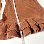 *NEW* byTiMo Corduroy Flounce Dress Brown Size M Photo 9