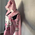 Hello Kitty Pink and Black Hoodie Size M Photo 2