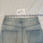 Vince Camuto size 27/4 light blue flouncy ruffle raw edge hem EUC worn 2 times Photo 6