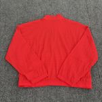 Spanx Active Run Red Half Zip Jacket 4 Way Stretch Water Repellent Size XL NEW Photo 4