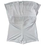 Lucky in Love Women's Size L White Tonal Animal Print Instinct Wild Tennis Skort Size L Photo 5