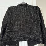 Elie Tahari  Black Tweed Blazer Jacket Photo 8