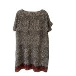 Anthropologie  109% silk dress by Kachel black & cream print Photo 1