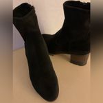 Blondo women waterproof Black Suede Chelsea heel Robynn Ankle Boots size 7.5 Photo 1
