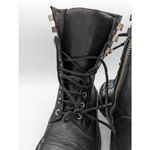 IRO  Jaudie black leather combat boots size EU 38 Photo 5