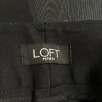 Loft Petite Julie Skinny Black Pants Size 8P Office Work Business Casual Photo 2