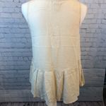 Mossimo Supply Co Tank Top Tie Front Crochet Details Cream-Small Photo 3