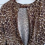 J.Crew  Womens Dress Cheetah Animal Print Shift Long Sleeve Size 2 Photo 7