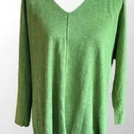 Eileen Fisher  3/4 Sleeve Top size L Photo 0