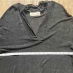 Vintage Longhorn by Niver Western Wear Black Velvet Burn Out Top Size L Photo 5