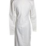 Nonchalant Label Declan Turtleneck Dress Off White Womens Size Large Photo 6