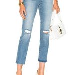 frame denim New Frame Le Boy Distressed Jeans In McLane Wash Size 23 Photo 0