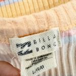 Billabong Striped Lettuce Trim 90s Tank Top Y2K Casual Colorful Summer Large Photo 5