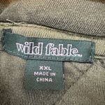 Wild Fable Quilted Olive Green Jacket Photo 3