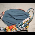 The Bikini Lab  | Bandeau, Tropical Oasis Dark Teal Photo 4