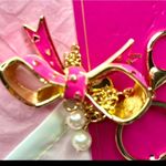 Juicy Couture Pink Bow Keychain/bag charm Photo 3