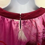 Vertigo Paris  Y2K Satin Babydoll Mini Dress XS Fairy Grunge Abstract Retro Bow Photo 9