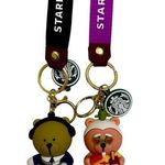 Starbucks 2 PCs of  keychain set Photo 0