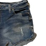 Silver Jeans Womens Silver Berkley Jean Shorts -Cutoff Distressed-  Size: W30 L4 Photo 4