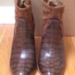 Matisse Footwear MATISSE Understated ‘Done and Dusted’ Oak Leather western Bootie Photo 7