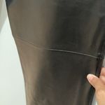 Nordstrom  Leather High Waist Pants Vintage Size Medium Black Photo 5